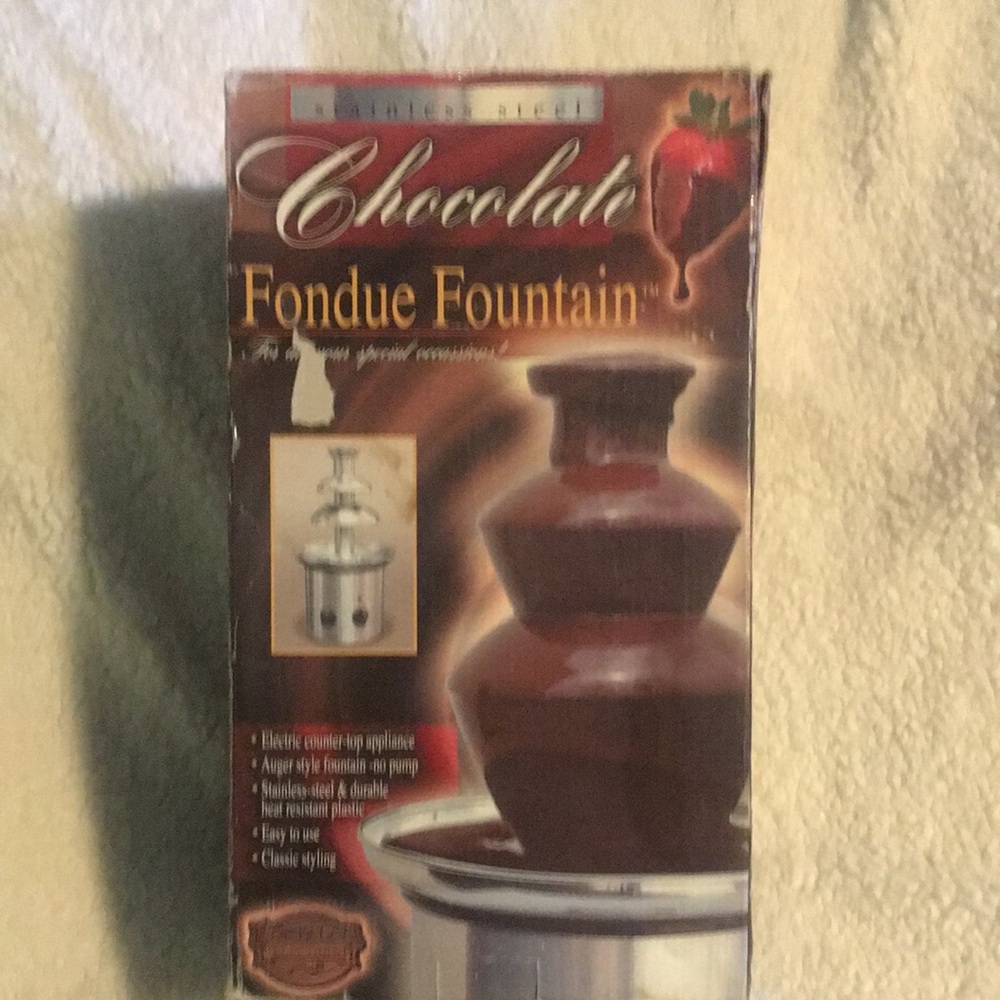 Chocolate Fondue Fountain - Stainless Steel